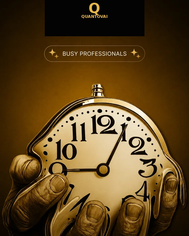 QuantovAI designed for busy professionals